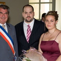 Les mariés et le maire adjoint