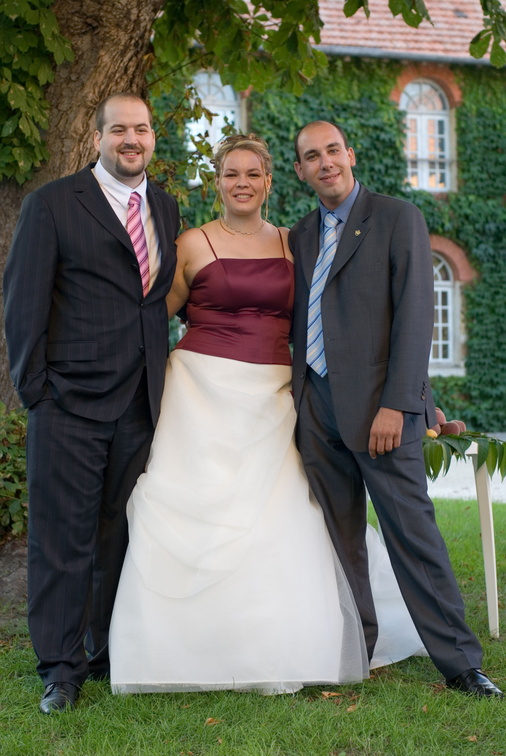 Cécile, Renaud et Aderito