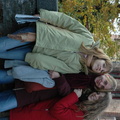 Amandine, Pauline et Anissa à Bruges