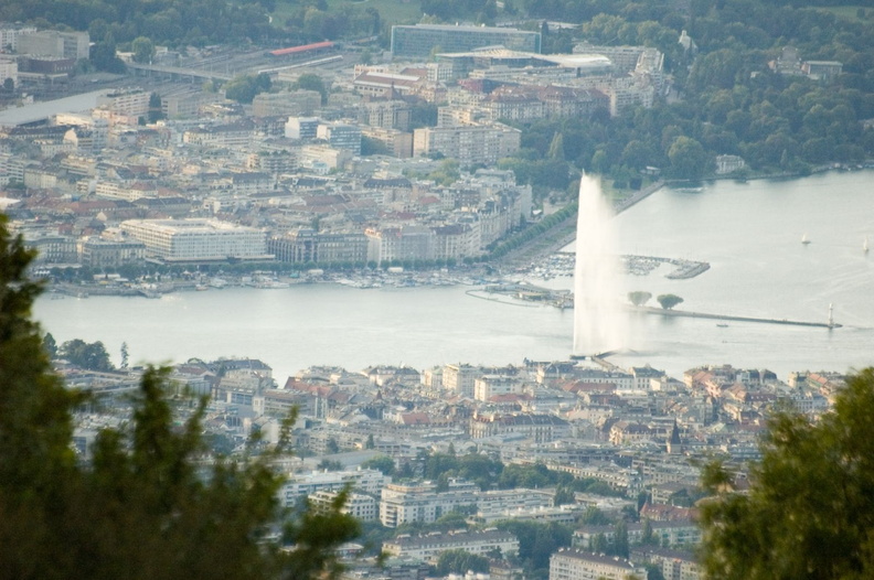 La fontaine de Genève