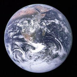 La Terre vue depuis Apollo 17 (merci la NASA !)
