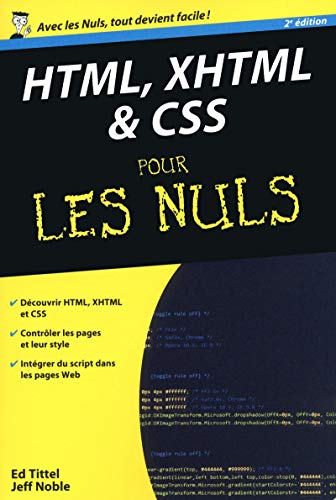 HTML XHTML & CSS pour les nuls