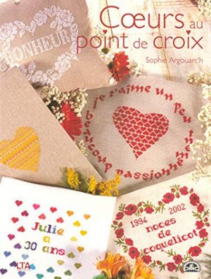 Coeurs au point de croix