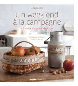 Un week-end à la campagne à broder au point de croix