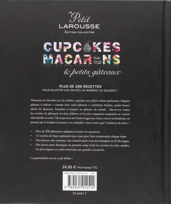 Le Petit Larousse - Macarons, cupcakes et petits gâteaux – Image 2