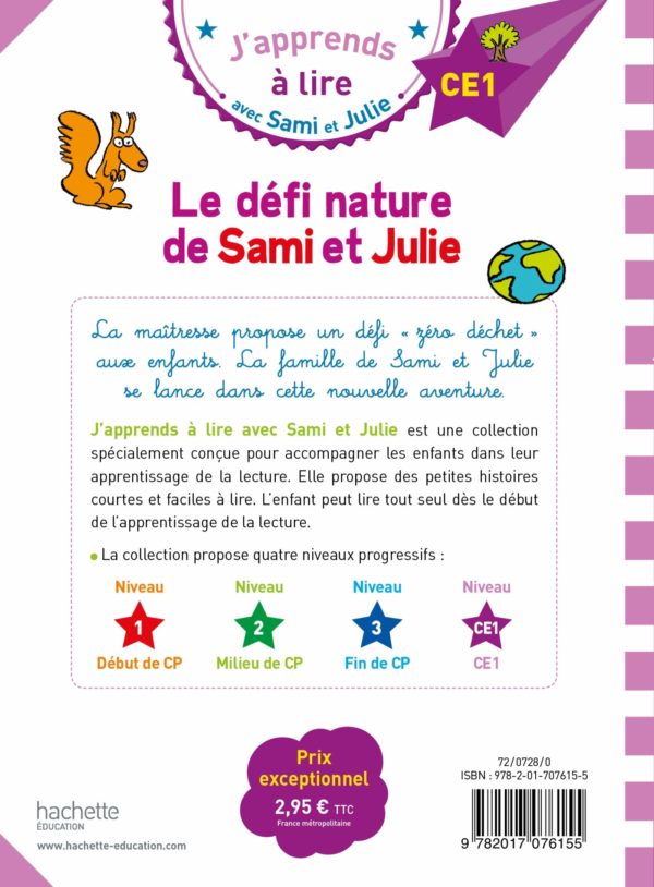 Sami et Julie CE1 - Le défi Nature de Sami et Julie – Image 2