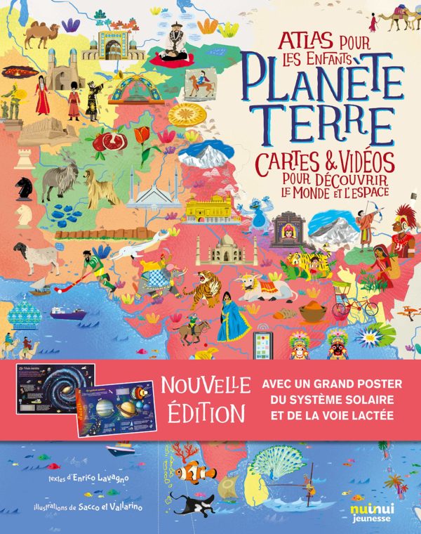 Planete Terre - Atlas pour les enfants